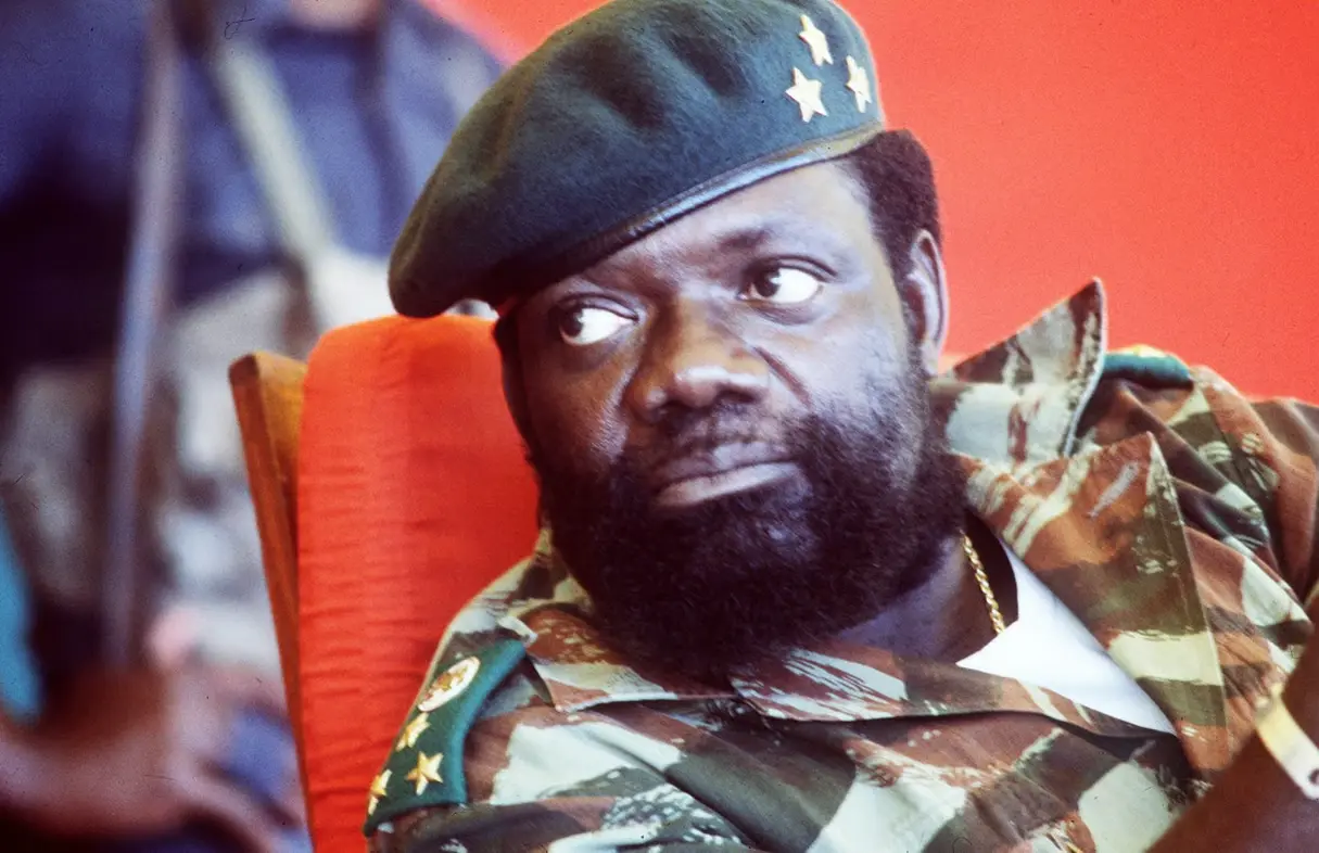 Jonas Savimbi, UNITA founder and guerrilla leader