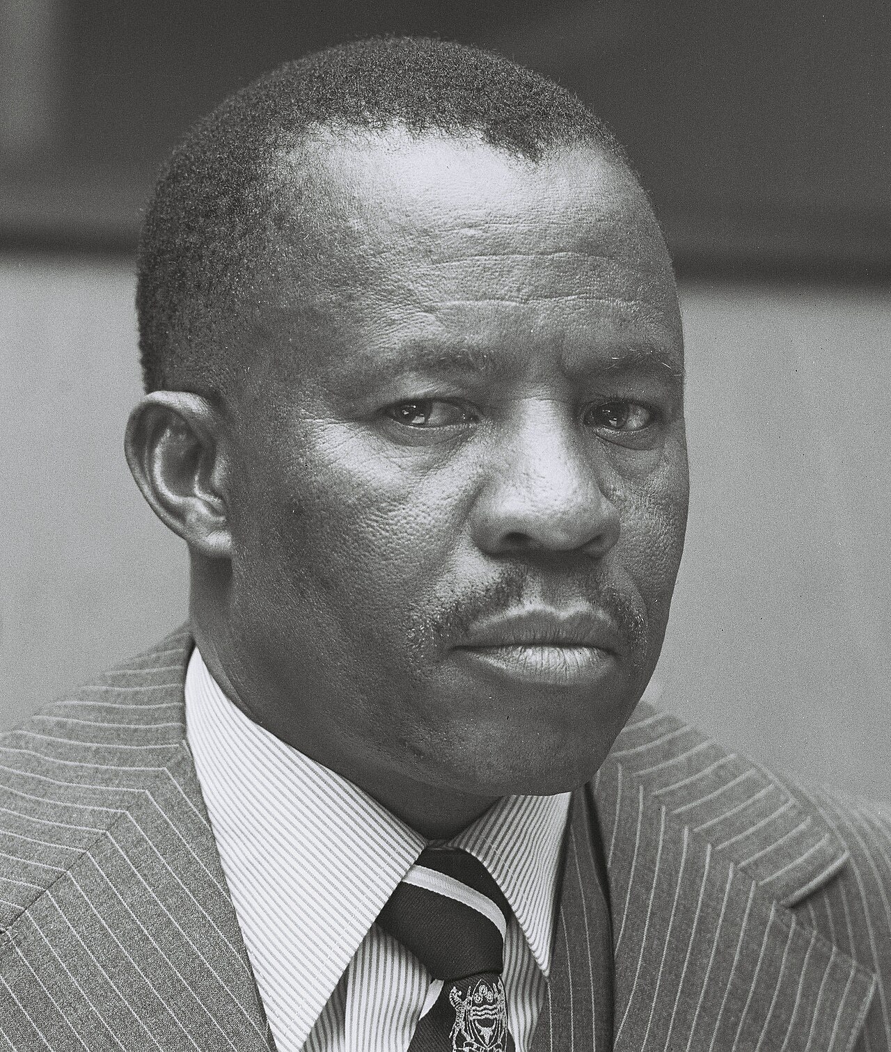 Quett Masire, second President of Botswana