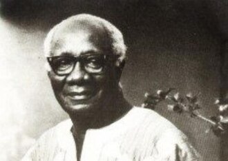 William Ofori Atta, known as Paa Willie, Ghanaian barrister and opposition politician photographed during the independence era. One of the Big Six arrested by the British colonial government in 1948, Ofori Atta went on to become one of independent Ghana's most consistent opposition voices — a constitutional lawyer who spent four decades arguing for democratic governance against the one-party state, the military governments, and the various other deviations from the constitutional order that the independence movement had promised.