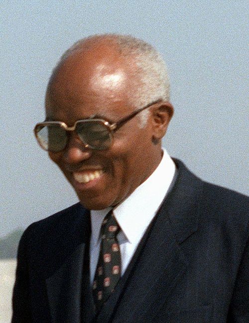 Aristides Pereira, first President of Cape Verde