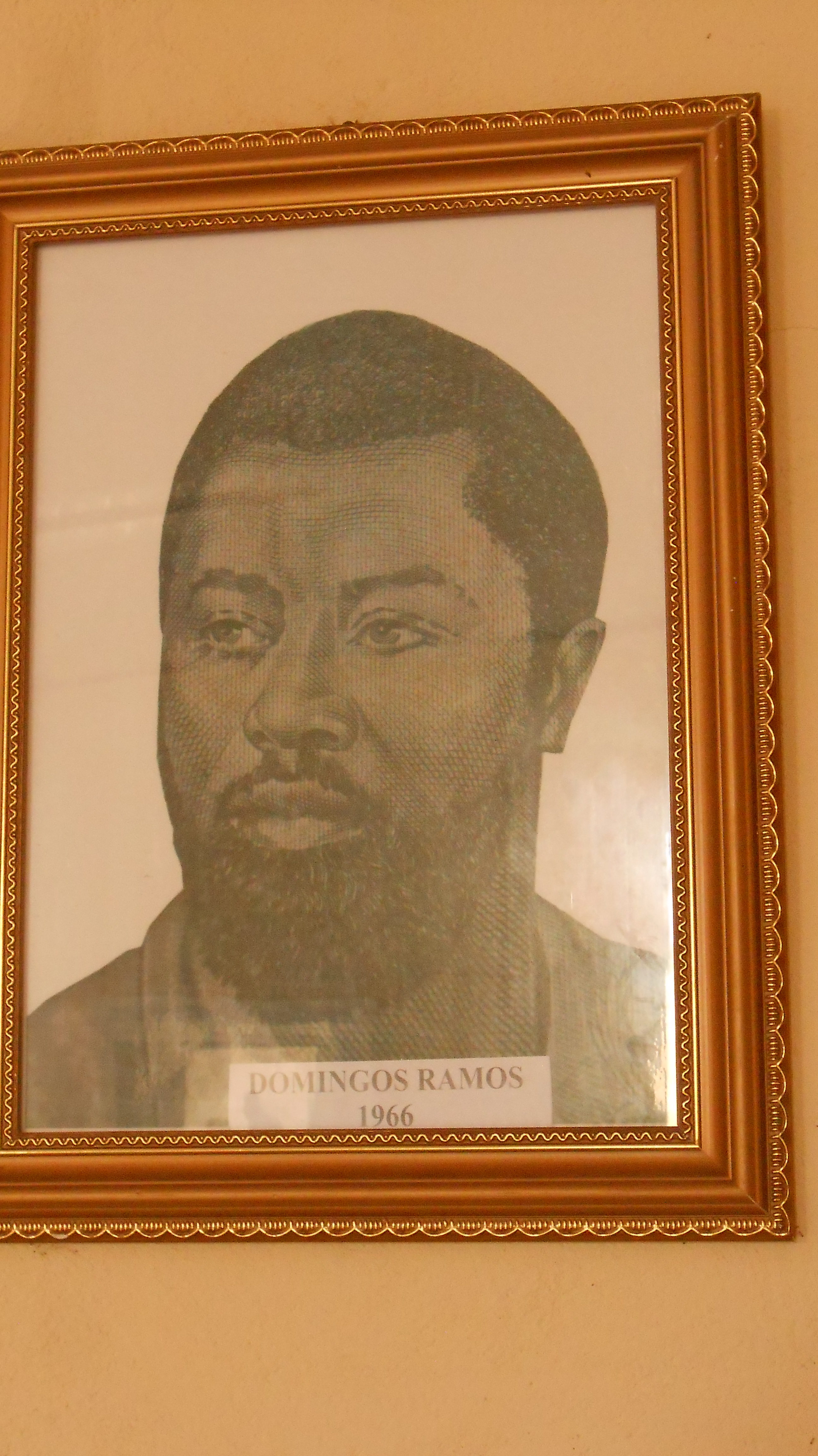 Domingos Ramos, PAIGC military commander and martyr of the Guinea-Bissau liberation war, photographed during the armed campaign against Portuguese colonialism. Ramos led the southern front with exceptional effectiveness before dying in combat in 1966; he is honoured as a founding hero of Guinea-Bissau's independence.