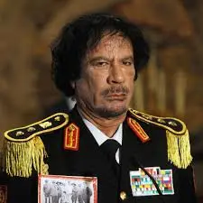 Muammar Gaddafi, leader of Libya's 1969 revolution