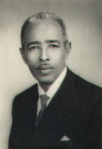 Aden Abdullah Osman Daar, first President of Somalia