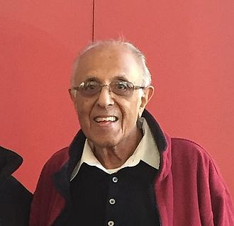 Ahmed Kathrada, South African anti-apartheid activist and Rivonia trialist, photographed after his release from Robben Island where he served twenty-six years alongside Nelson Mandela.