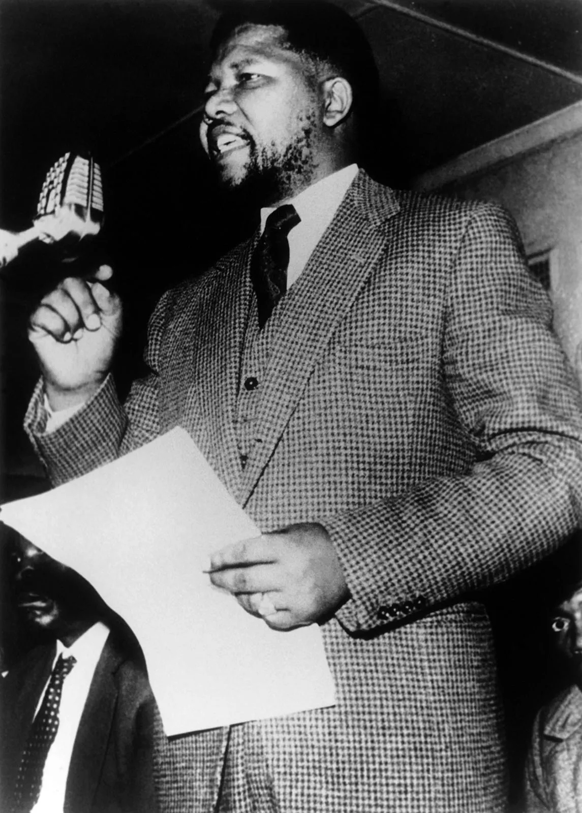 Arthur Goldreich, South African artist, MK operative, and owner of Liliesleaf Farm — the ANC's secret headquarters in Rivonia — photographed after his escape from Marshall Square police station in August 1963 and subsequent flight to Swaziland and then Israel.