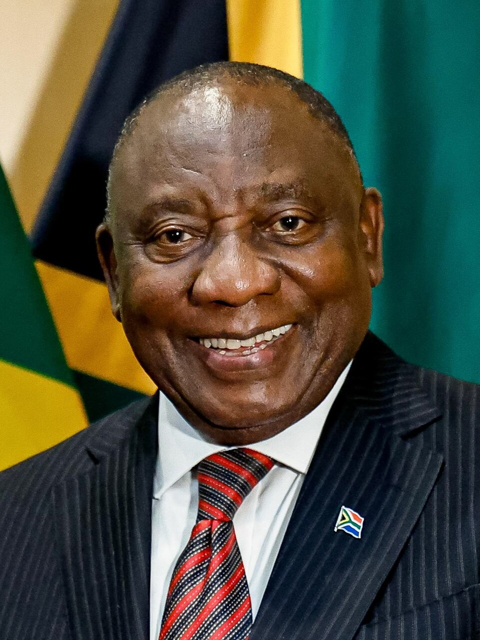 Cyril Ramaphosa, founder of the National Union of Mineworkers and ANC Secretary-General, photographed during the negotiation period of the early 1990s when he served as the ANC's chief constitutional negotiator. Ramaphosa became President of South Africa in 2018.