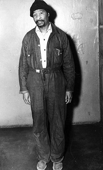 Govan Mbeki, Rivonia trialist, political theorist, and ANC and SACP leader, photographed after his release from Robben Island where he served twenty-four years. Mbeki was one of the liberation movement's foremost intellectual figures and the author of The Peasants' Revolt.