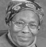 Rita Ndzanga, SACTU trade union organiser, detained and tortured twice by the apartheid security police, whose husband Lawrence died in detention in 1977, and who refused to abandon her labour movement commitments despite everything the state did to her.