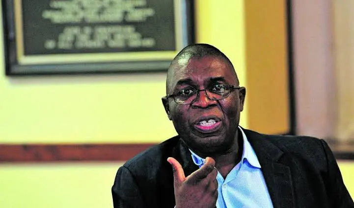 Sydney Mufamadi, UDF leader, COSATU general secretary, and South Africa's first Minister of Safety and Security after the 1994 democratic elections, photographed in the 1990s transition period.