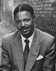 Vuyisile Mini, South African ANC activist, MK organiser, trade union leader, and composer of liberation movement freedom songs, photographed during his years of political work. Mini was hanged by the apartheid government in November 1964 and walked to the gallows singing his own freedom songs.