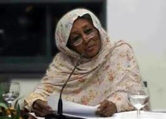 Fatima Ahmed Ibrahim, Sudanese feminist, communist and independence leader