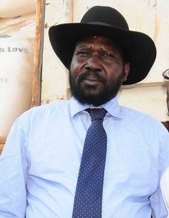 Salva Kiir Mayardit, first President of South Sudan, SPLA commander and successor to John Garang.