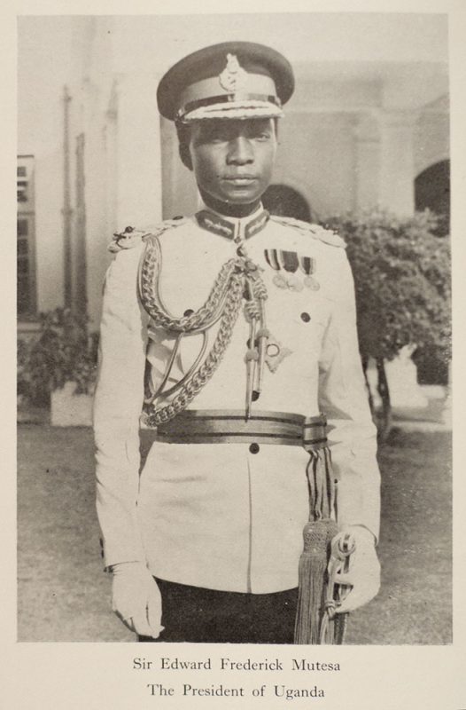 Kabaka Edward Mutesa II, King of Buganda and first President of Uganda
