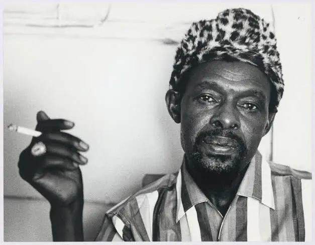 James Chikerema, ZAPU acting president and African National Youth League co-founder, photographed in his political prime — the combative nationalist organiser who led ZAPU while Nkomo was detained and whose career of splits and reconciliations defined a generation of Zimbabwean liberation politics.