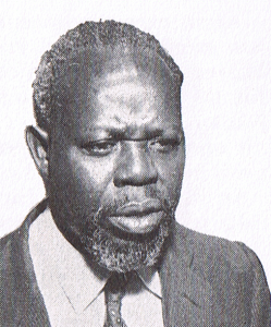 Leopold Takawira, ZAPU and ZANU co-founder, photographed during his years of active nationalism — the eloquent churchman-turned-politician who died in Rhodesian detention in June 1970 after being denied adequate medical treatment for diabetes, becoming one of the liberation struggle's most mourned martyrs.