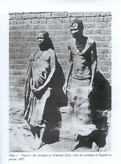 Sekuru Kaguvi, spirit medium who led the Shona rising of 1896