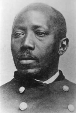 Martin Robison Delany, physician, journalist, army officer, and the father of Black nationalism, who co-edited the North Star with Douglass, published the first systematic theory of Black emigrationism in 1852, led expeditions to West Africa, and became the first Black field officer commissioned in the US Army.