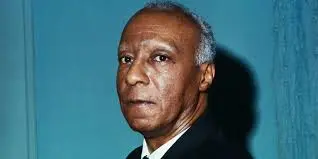 A. Philip Randolph, founder of the Brotherhood of Sleeping Car Porters and principal organizer of the 1963 March on Washington, photographed in his later years as the elder statesman of the American civil rights and labor movements.