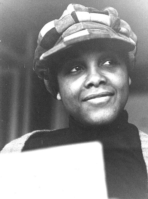Anne Moody, civil rights activist and author of 'Coming of Age in Mississippi,' photographed during her years of activism with NAACP and CORE in the early 1960s.