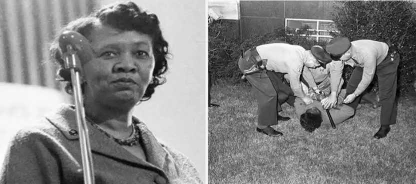 Annie Lee Cooper, Selma voting rights activist who struck Dallas County Sheriff Jim Clark during a voter registration demonstration on January 25, 1965 — one of the defining images of the Selma campaign.