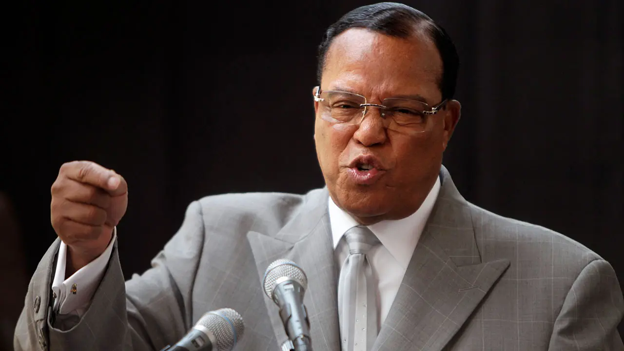 Louis Farrakhan, Nation of Islam minister and Million Man March organiser — the most polarising and the most persistently relevant figure in African American public life for sixty years.