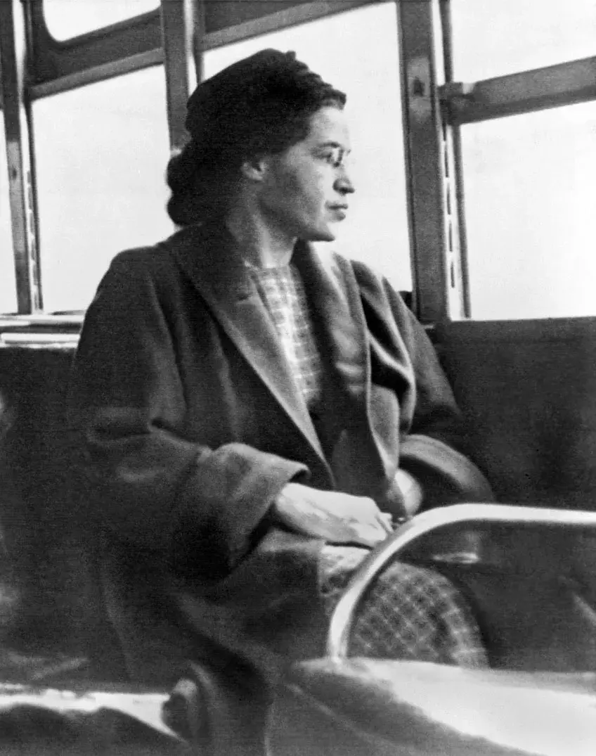 Rosa Parks — civil rights activist, Montgomery Bus Boycott