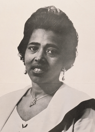 Victoria Gray Adams, Mississippi Freedom Democratic Party Senate candidate and civil rights organiser, who challenged John Stennis in 1964 and represented the MFDP alongside Fannie Lou Hamer at the Atlantic City Democratic National Convention.