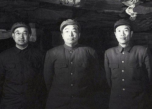Chen Geng, Senior General of the People's Liberation Army, photographed in military uniform. Whampoa Military Academy graduate, covert communist operative, and veteran of the Long March, the Sino-Japanese War, and the Korean War.