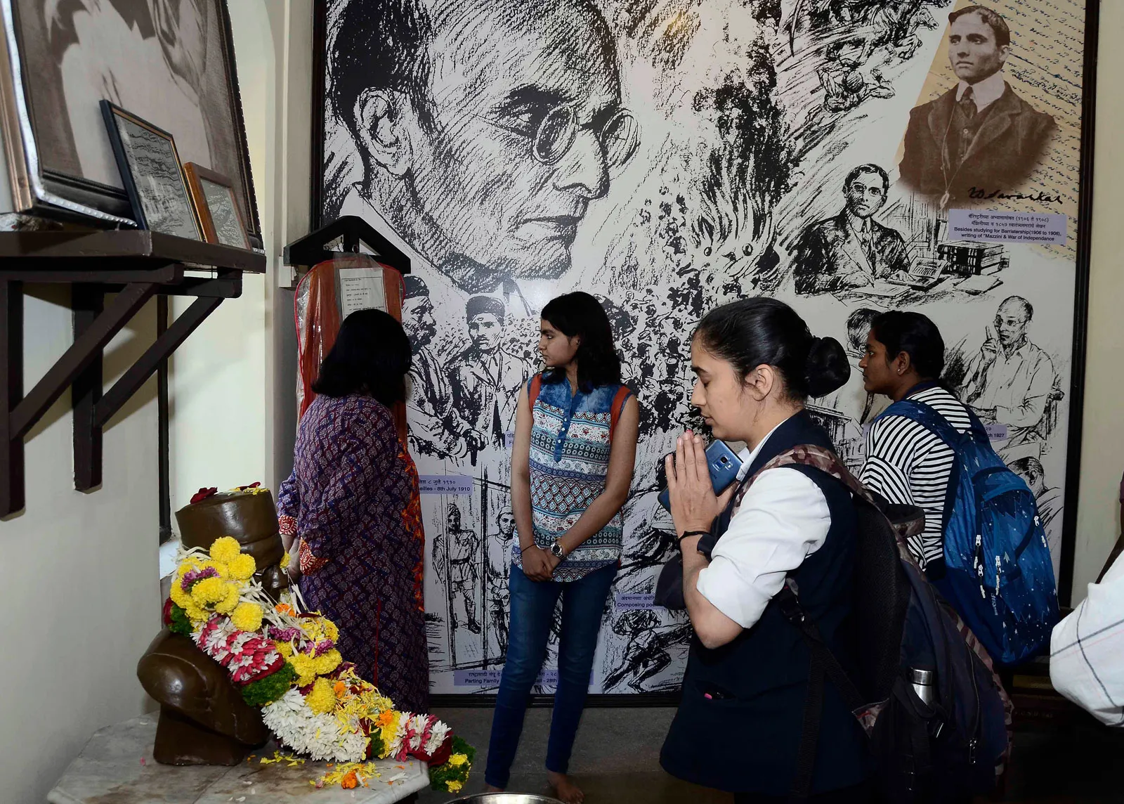 Vinayak Damodar Savarkar, Veer Savarkar, Hindutva ideologue, Andaman Cellular Jail prisoner and author of The Indian War of Independence 1857