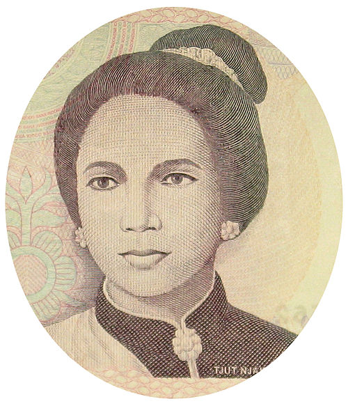 Cut Nyak Dhien, Acehnese noblewoman and guerrilla resistance commander who fought the Dutch for nearly thirty years until her capture in 1905