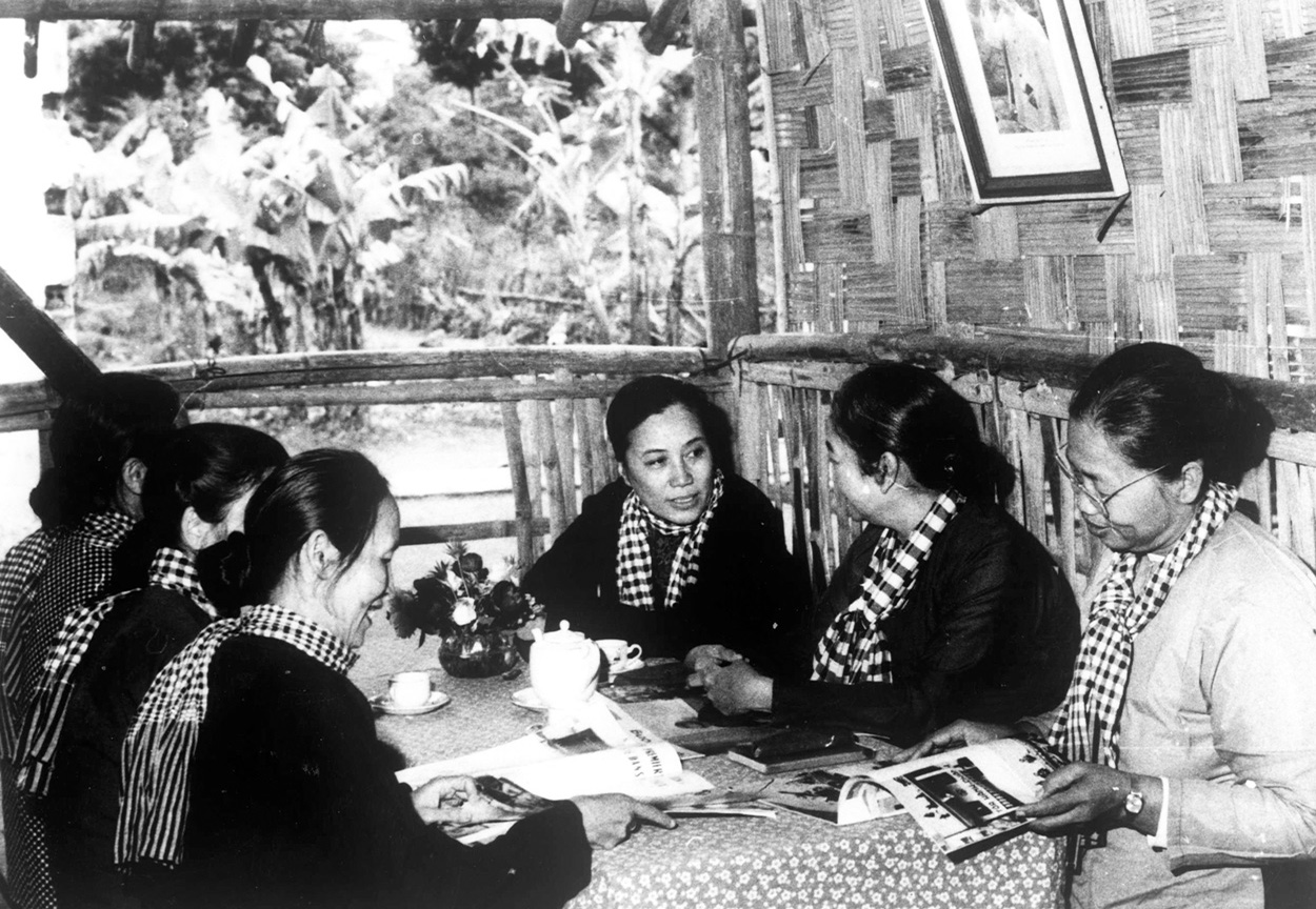Nguyen Thi Dinh, commander and first female general of the Vietnamese liberation forces
