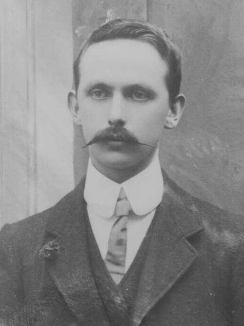 Éamonn Ceannt, commandant of the South Dublin Union garrison during the Easter Rising 1916 and signatory of the Proclamation of the Irish Republic
