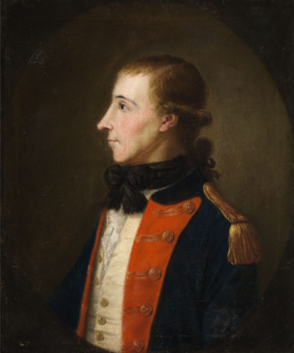 Theobald Wolfe Tone, co-founder of the Society of United Irishmen and father of Irish republicanism, who led the 1798 Rebellion against British rule